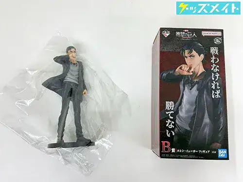 バンダイ 進撃の巨人 一番くじ 〜自由を求めて〜 B賞 フィギュア エレン・イェーガー 内箱無し