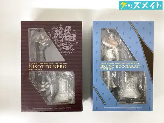 千値練 ジョジョの奇妙な冒険 黄金の風 フィギュアペン ブローノ・ブチャラティ リゾット・ネエロ