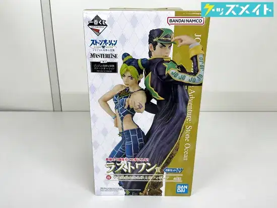 バンダイ 一番くじ ジョジョの奇妙な冒険 ストーンオーシャン The way to heaven ラストワン賞 空条徐倫＆空条承太郎フィギュア