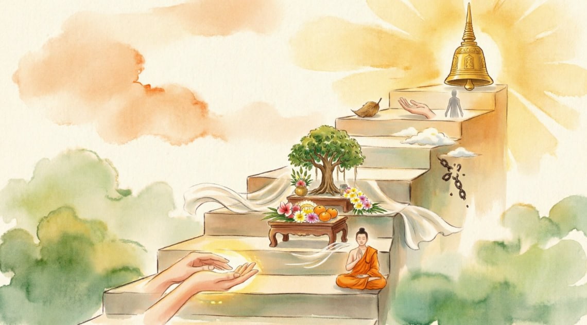 Seven steps of visuddhi: a simple path to a peaceful mind for teens