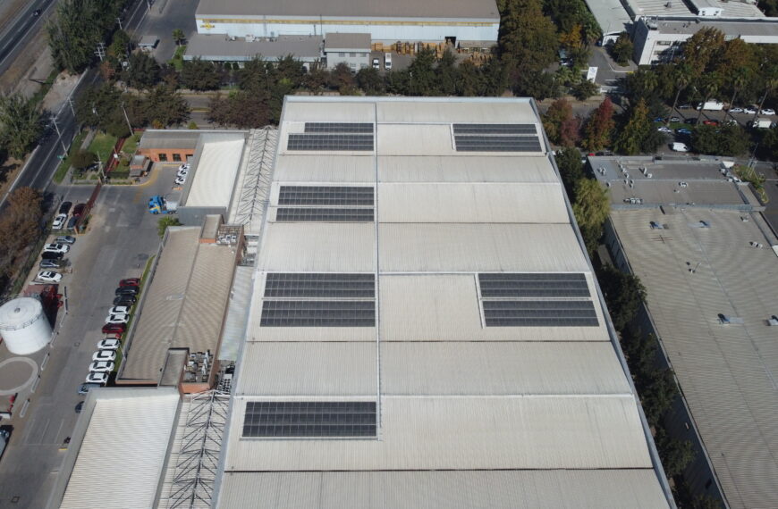 Proyecto fotovoltaico Novofarma Quilicura Santiago Chile