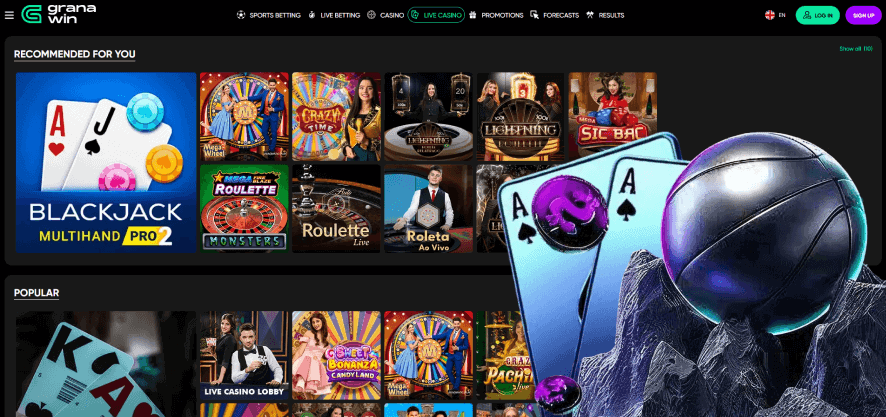 Granawin Live Dealers