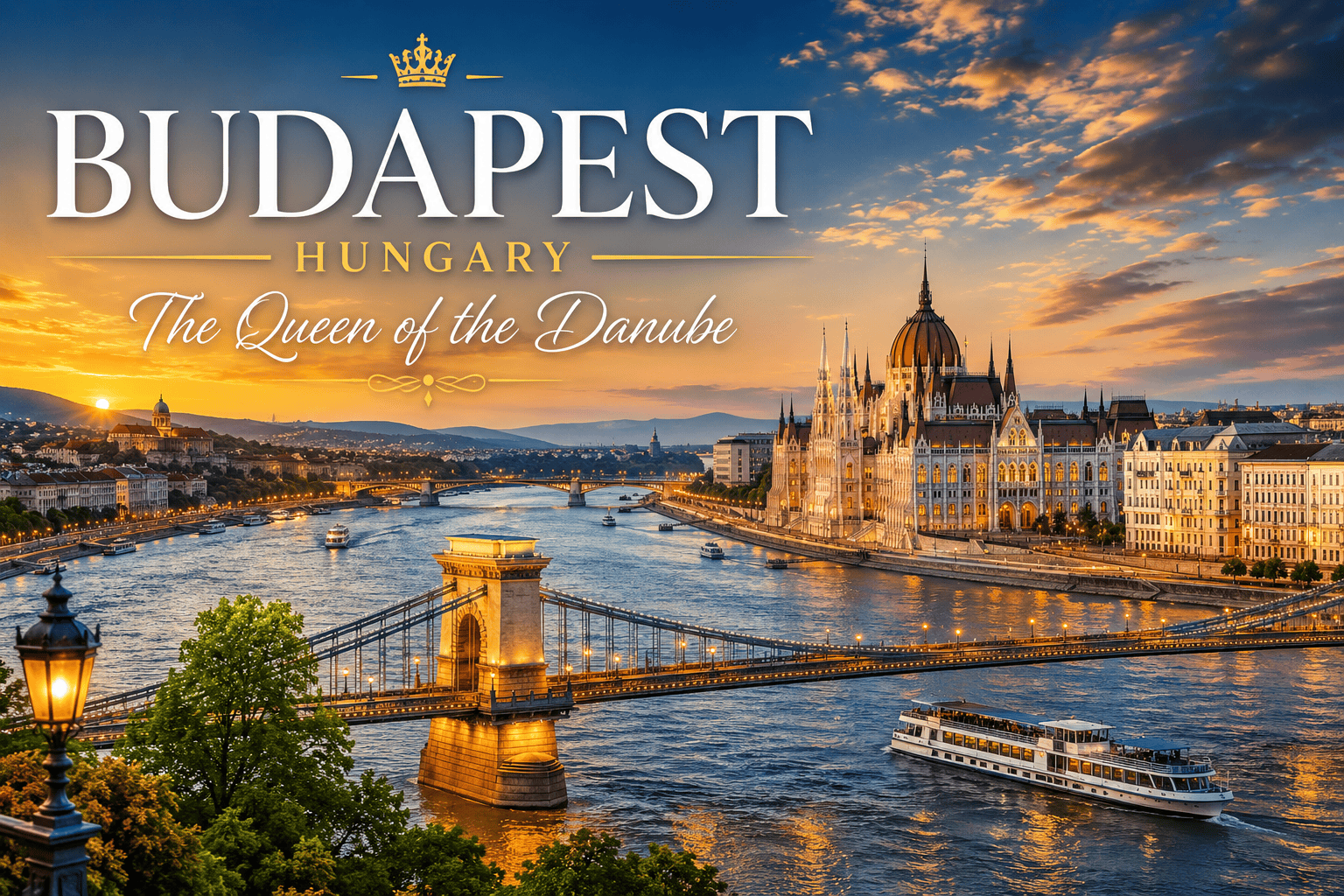 Budapest Hungary Parliament Building Danube River cheapest weekend trip from Frankfurt