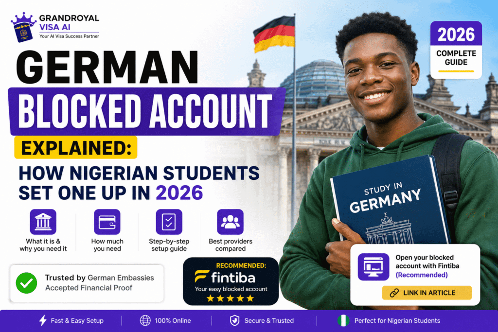 German blocked account