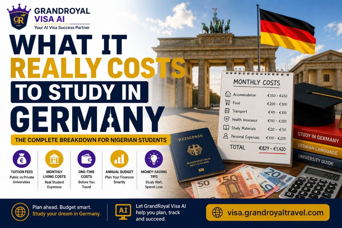 Cost of studying in Germany from Nigeria: a Nigerian student planning a 2026 budget
