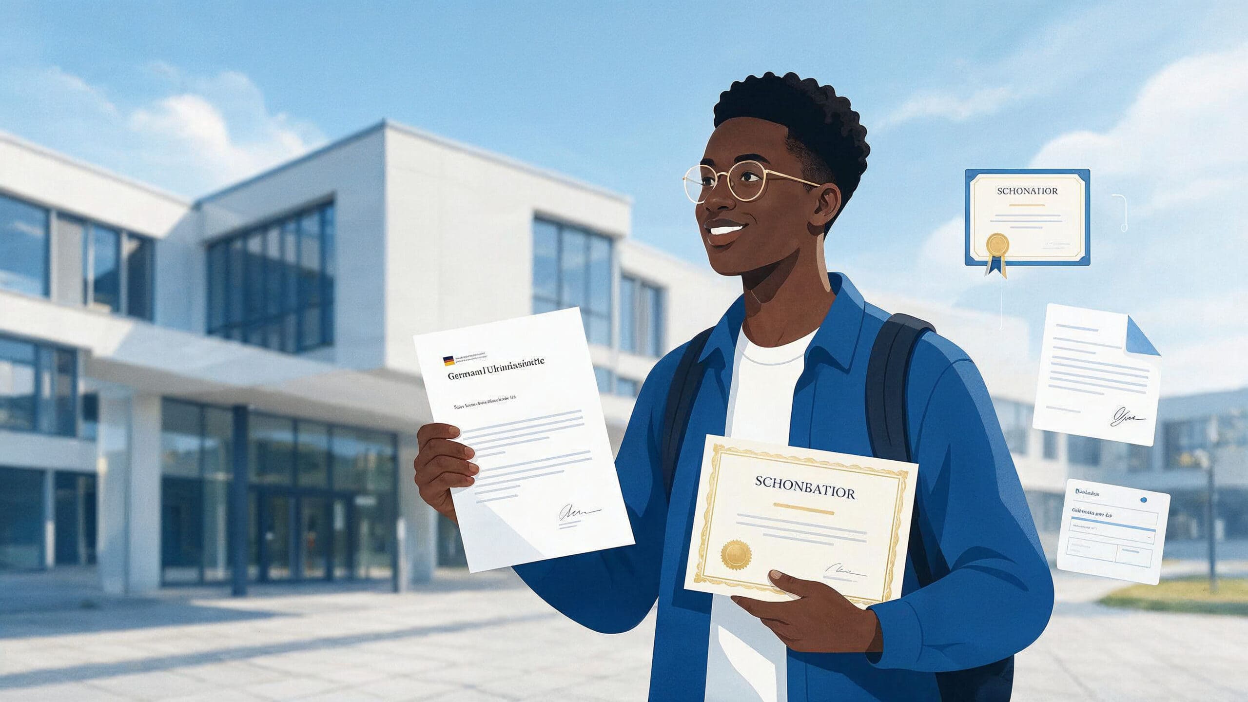 German student visa without blocked account alternatives for Nigerian students in 2026
