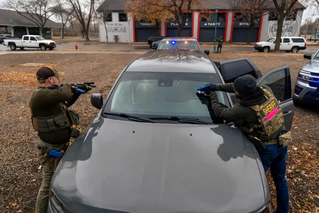 Officers training UC Rescue.