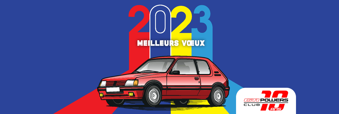 Club GTIPOWERS en 2023 : 10 ans, des sorties, 1 nouveau logo