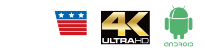 4K, Android OS, TAA Compliant
