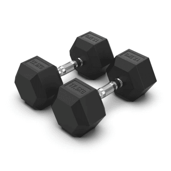 Hex Dumbbell Pair – 17.5kg