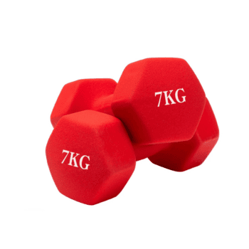 Neoprene Hex Dumbbells 7kgs