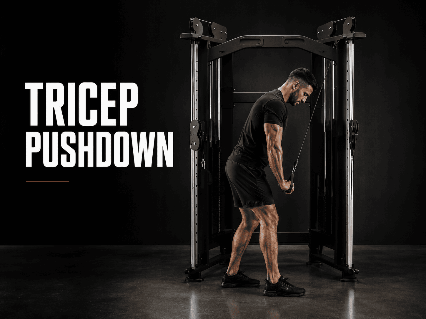 Machine bench press