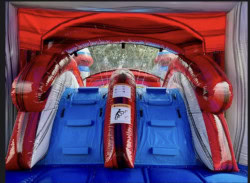 t4 1739065077 Titan Bounce House with Double Lane Slide (Wet or Dry)