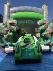 IMG 1266 1765886796 Dino Dive XL Bounce House with Double Slides