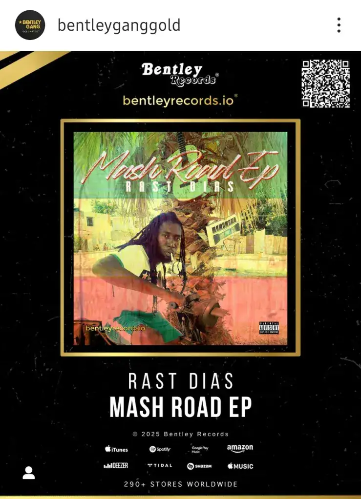 Rast Dias — independent Jamaican Dancehall artist on Caviar Radio Breaking Free