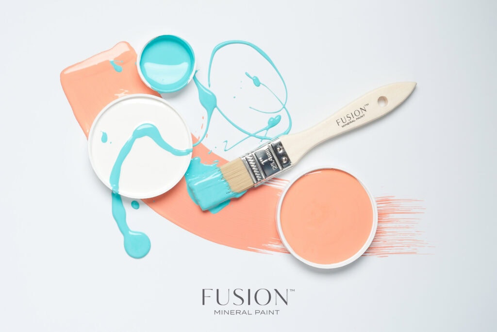 Fusion Mineral Paint möbelfärg för hållbar möbelrenovering