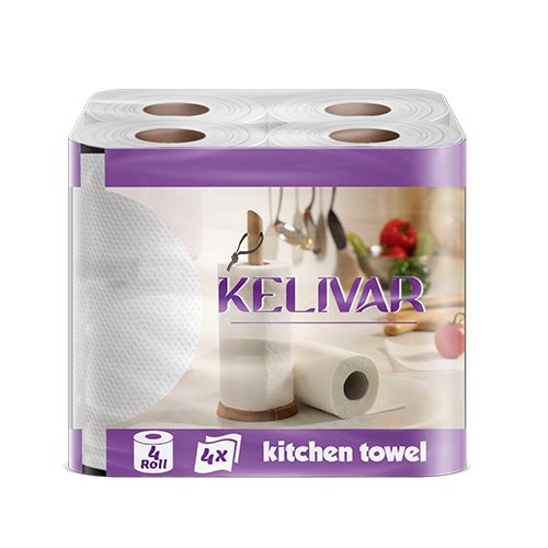 Kitchen paper towels kelivar brand 4 rolls 4x soft bulk manufacturer