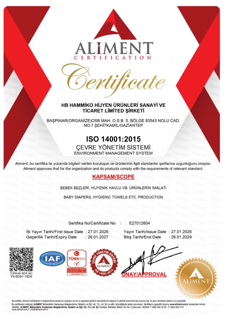 ENVIRONMENT MANAGEMENT SYSTEM ISO 14001:2015