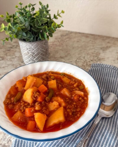 Amish Vegetable Beef Soup Recipe 
