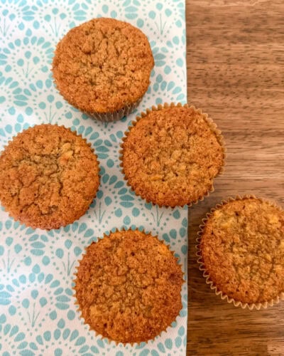 The Best Classic Einkorn Banana Muffins
