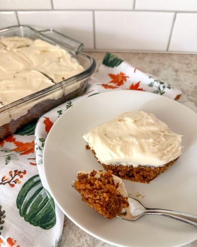 Fresh Milled Flour Pumpkin Cake