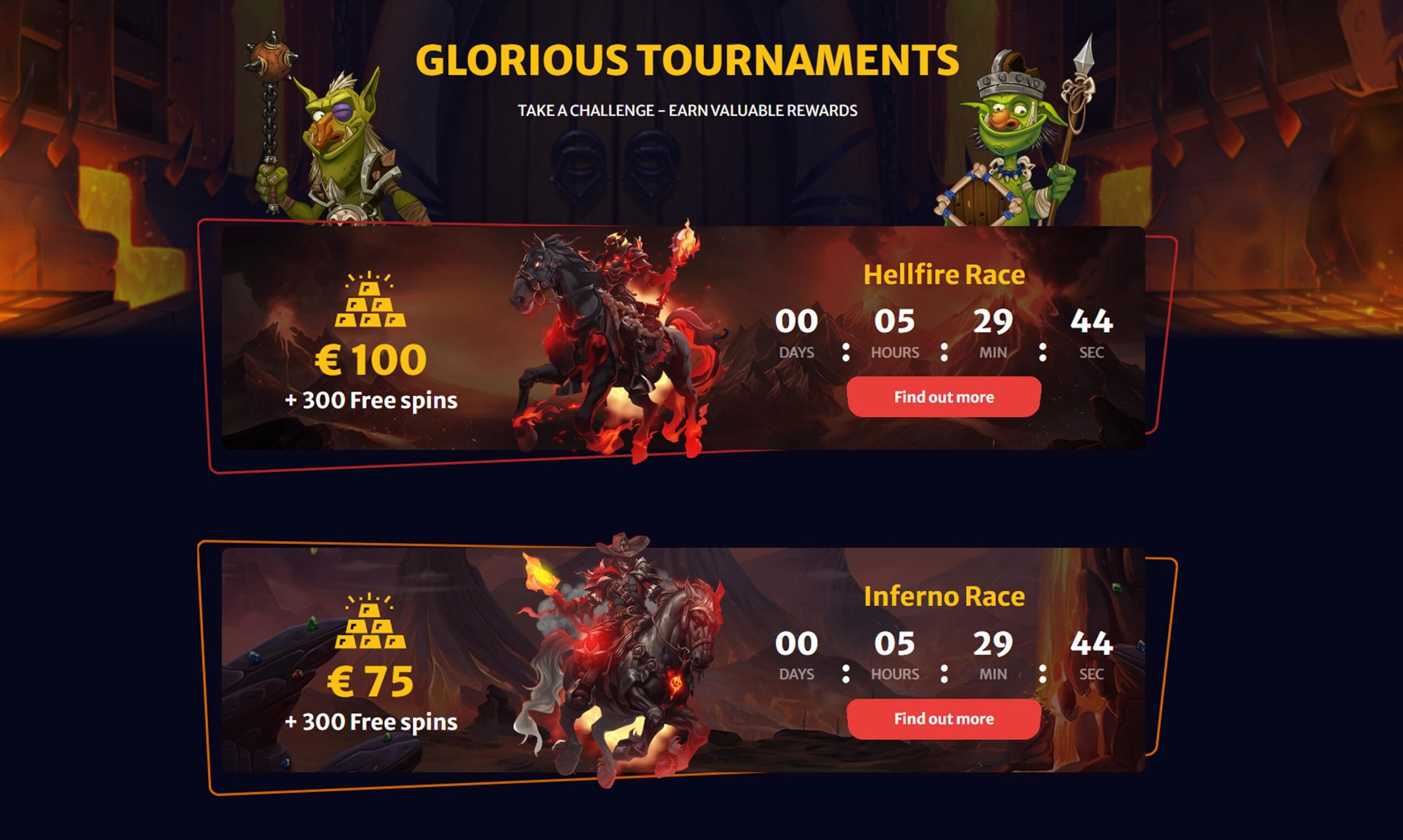 Live-Turniere HellSpin