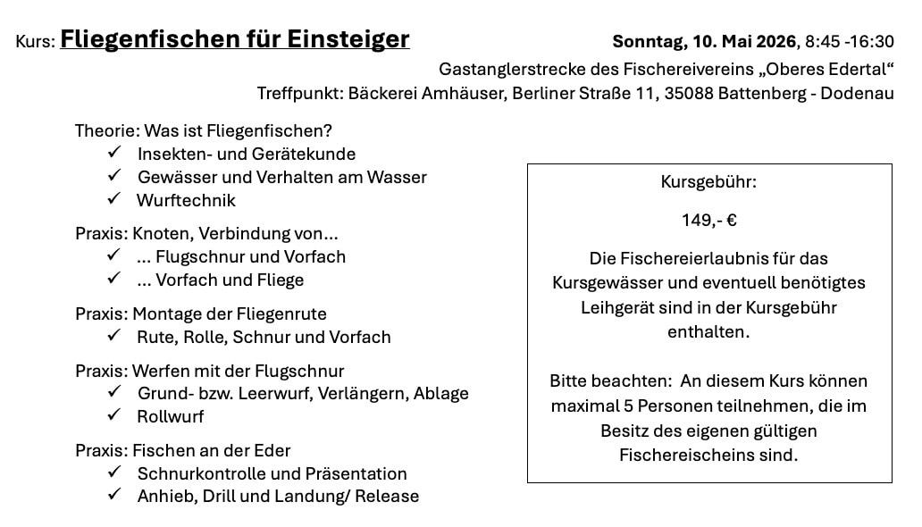 Fliegenfischen-fuer- Einsteiger