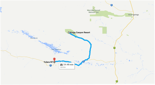 Uluru to Kings Canyon Drive