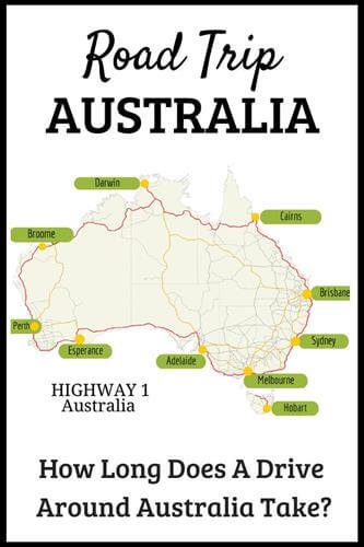 How long does it take to drive from Sydney to Perth or Mebourne to Cairns? - How to plan your road trip and travel around Australia...