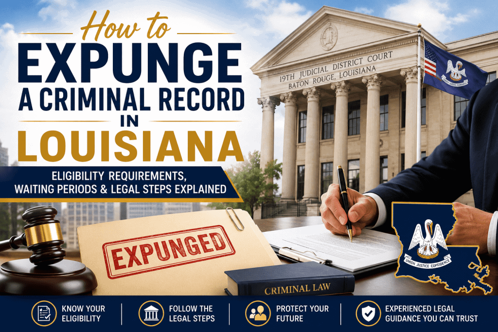 How to Successfully Expunge a Criminal Record in Louisiana
