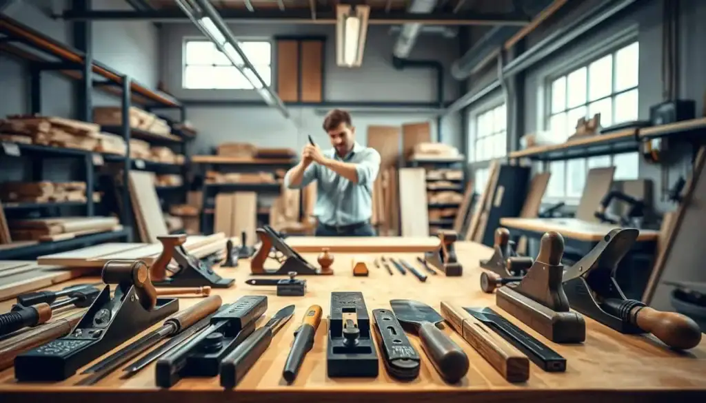 Sichere Holzbearbeitung Werkzeuge