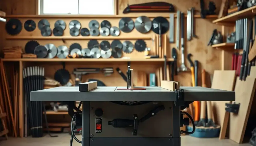 häufige features der tischkreissäge