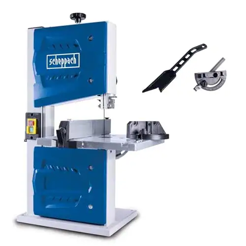 Scheppach HBS25 kompakte Tisch-Bandsäge 350W