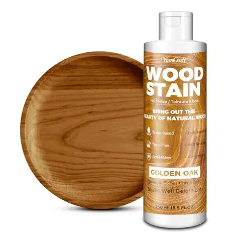 YumCraft Holzbeize Goldene Eiche 250ml wasserbasiert