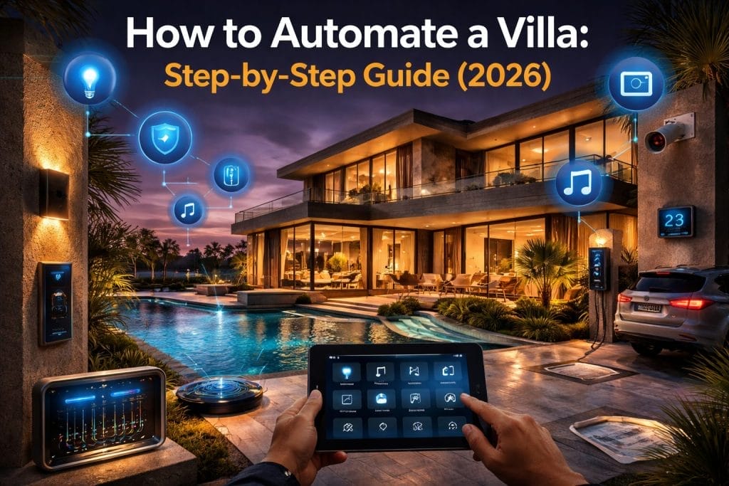 How to Automate a Villa: Step-by-Step Guide (2026)