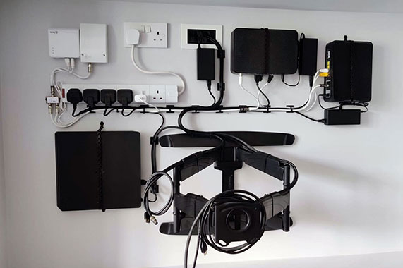 Cable management and AV installation - Home Cinema Design
