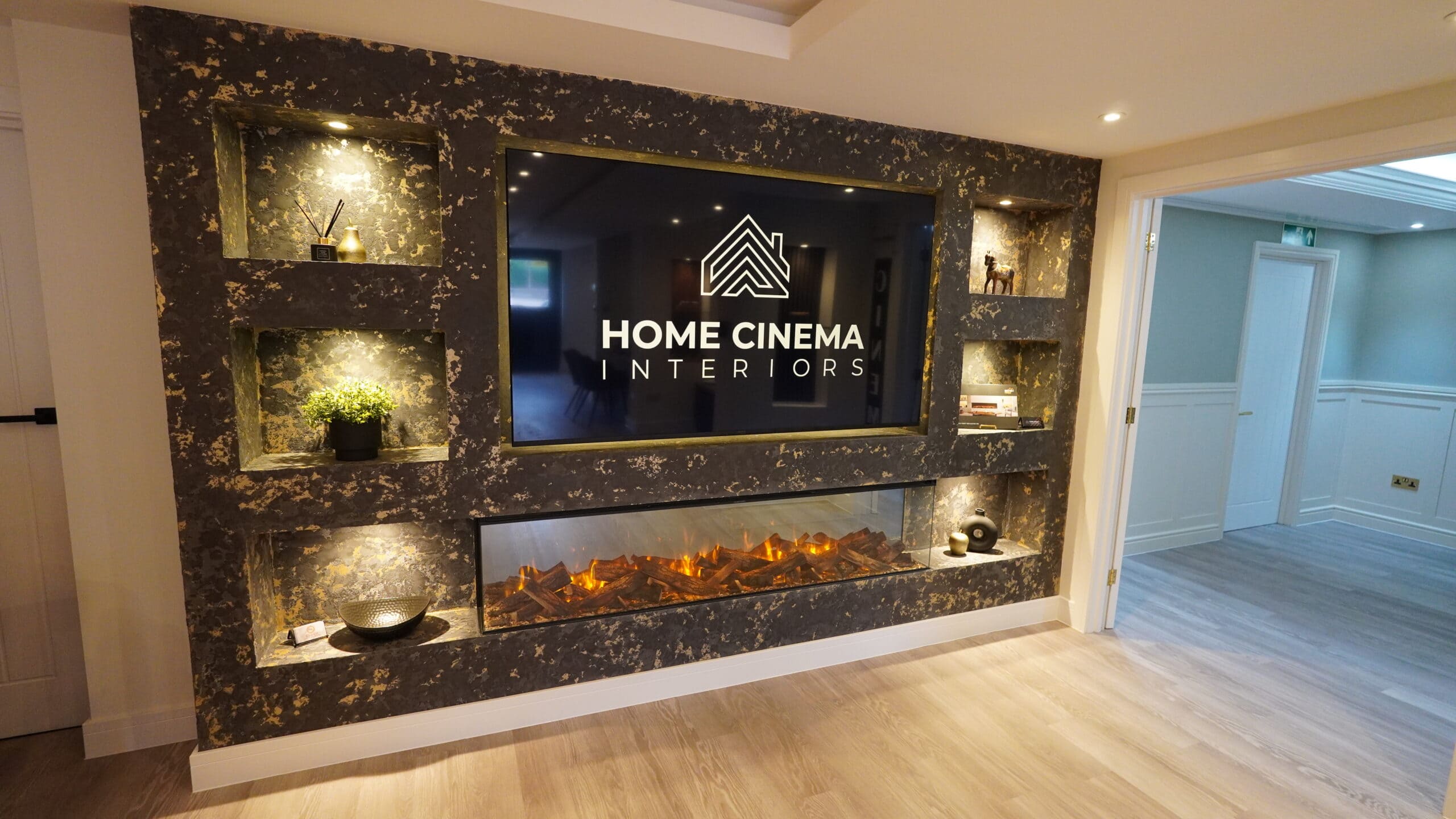Showroom Venetian Plaster British Fires New Forest Fire