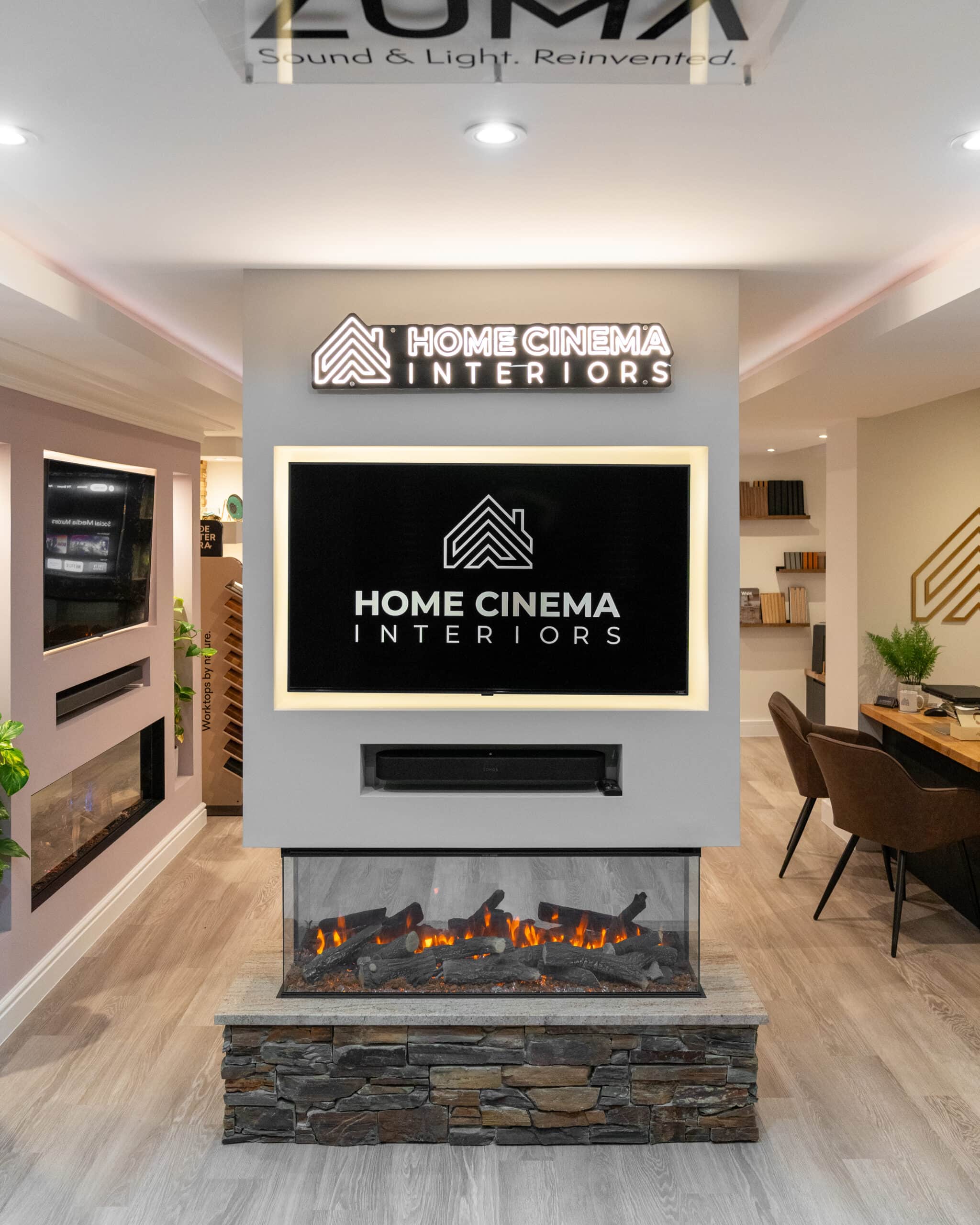 Home Cinema Interiors Basingstoke Showroom