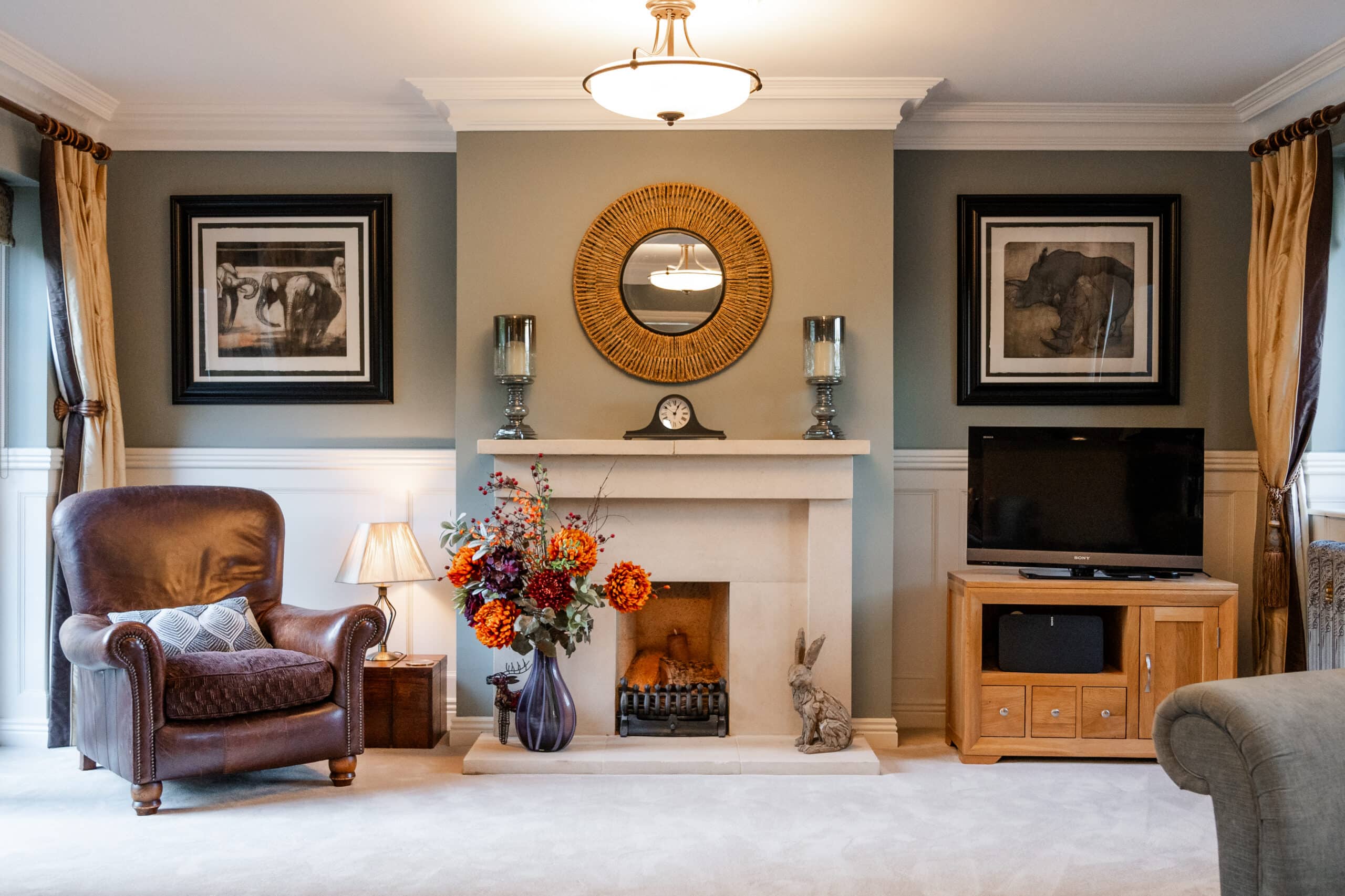 Shaker Panelling, Living Room Renovation