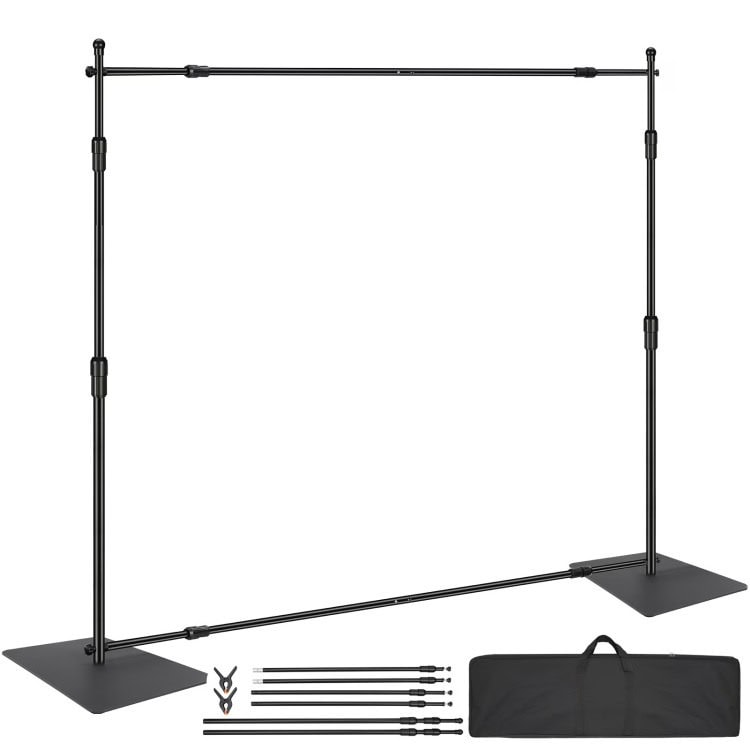 Heavy Duty Pipe & Drape/Backdrop Kit 10'X10'