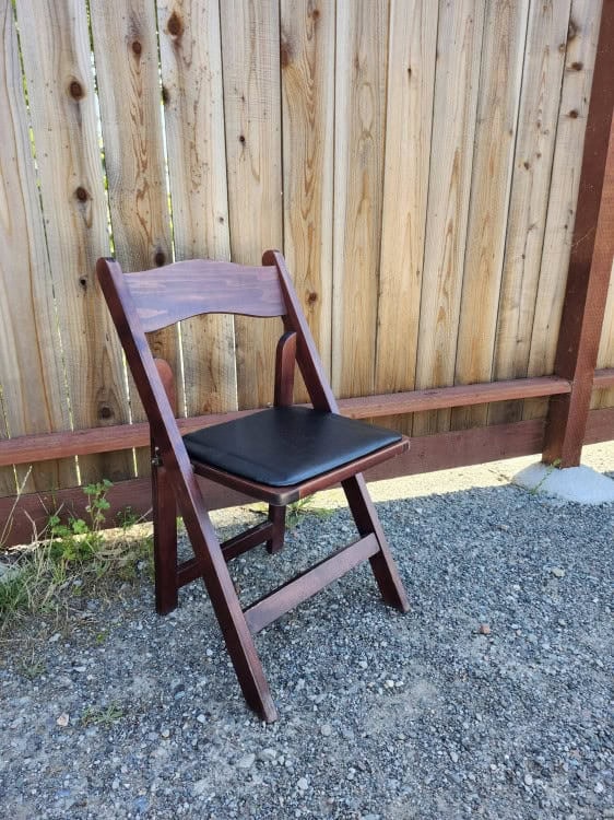 Fruitwood Folding Chair