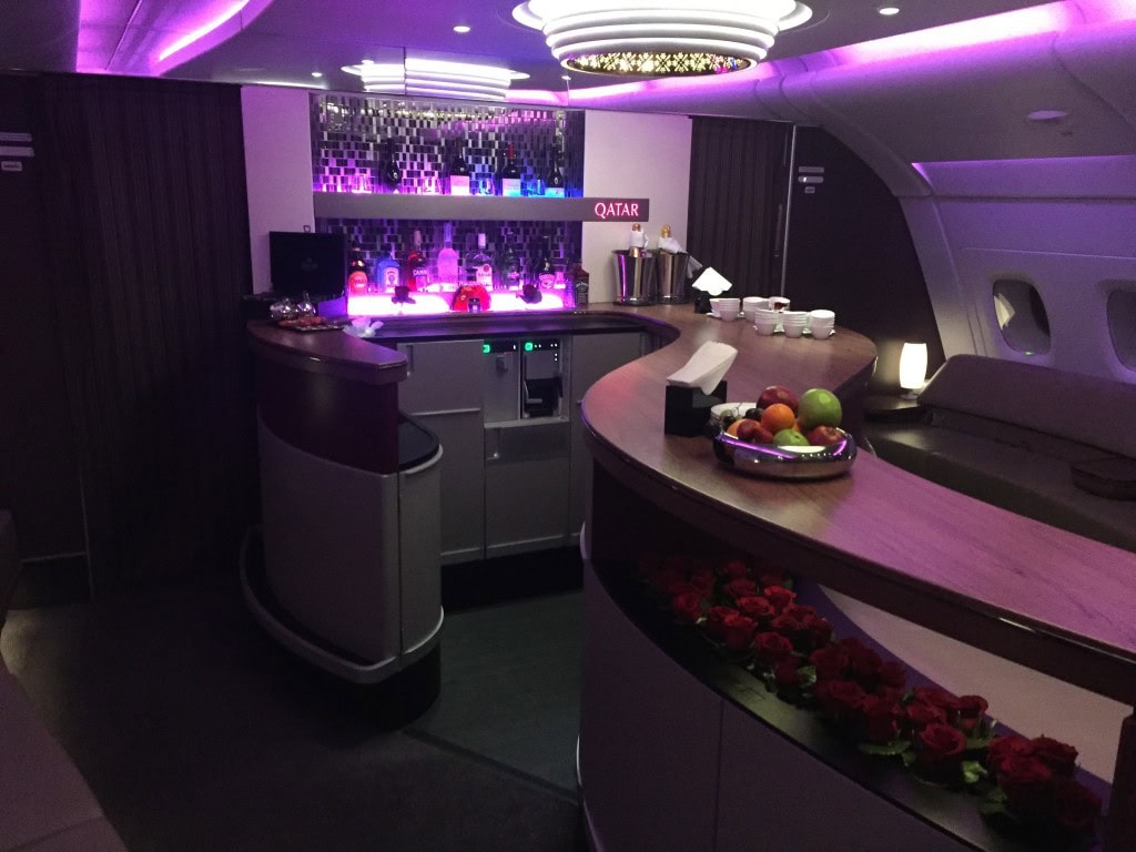 Die A380 Business Class von Qatar Airways nach Thailand Die A380 Business Class von Qatar Airways nach Thailand