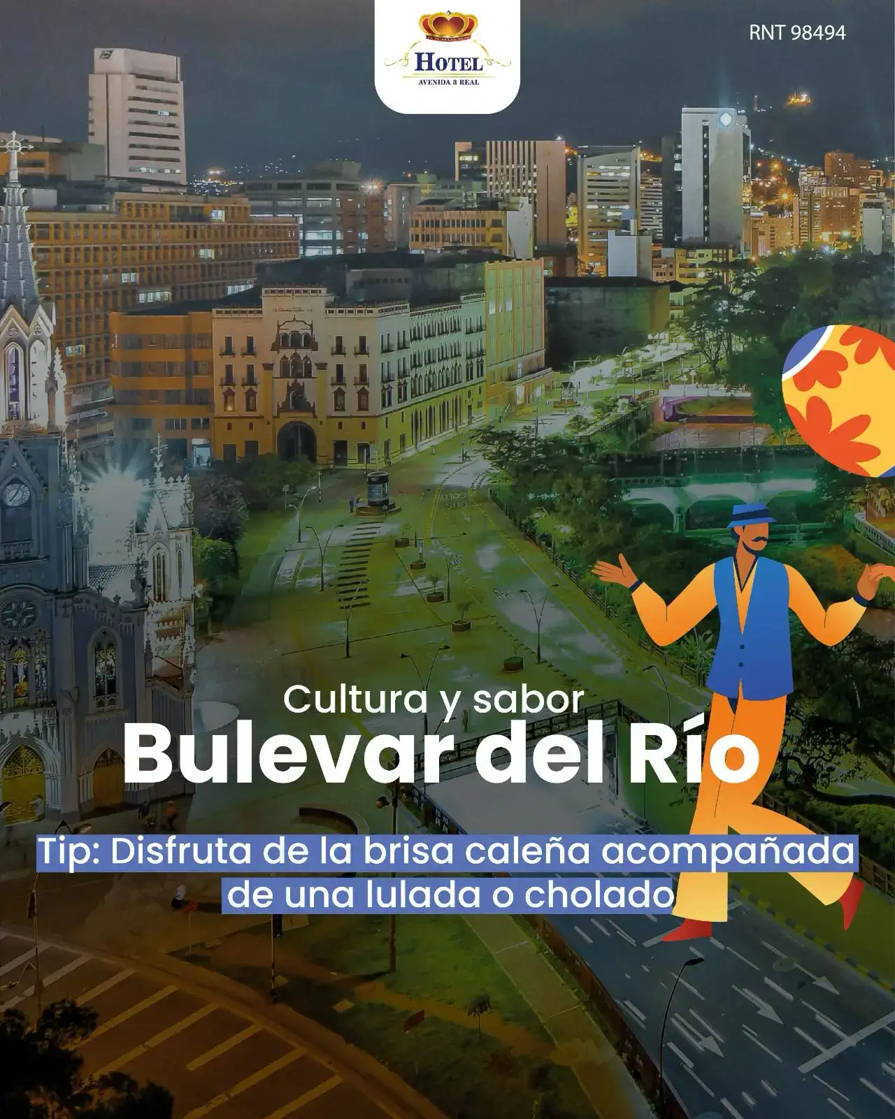 Bulevar del Río en Cali