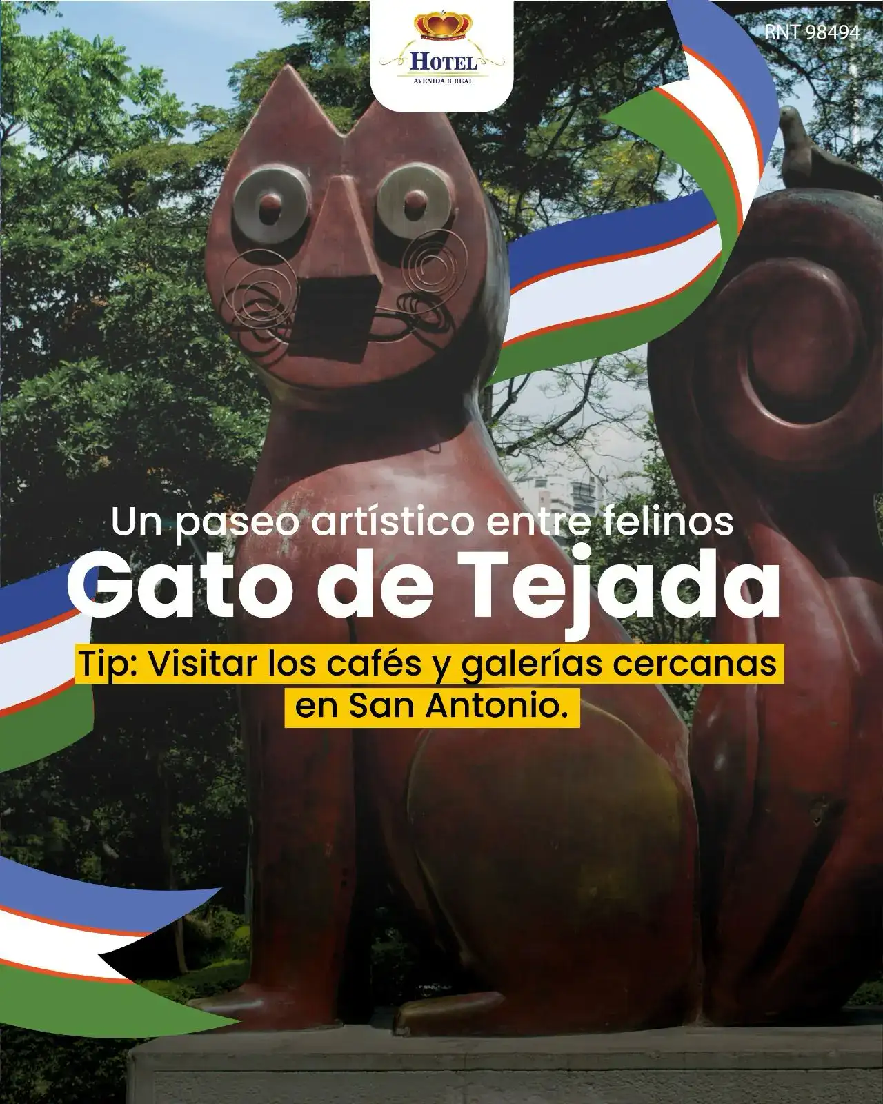 Descubre el Parque del Gato en Cali