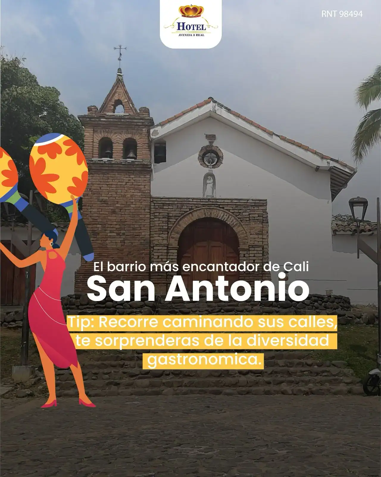 Descubre el barrio San Antonio en Cali