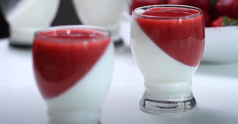 Strawberry Panna Cotta Recipe – How To Make