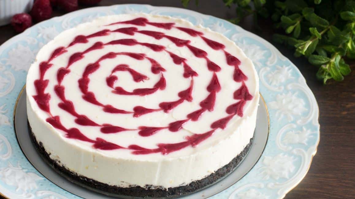 How  To Make White Chocolate Raspberry Cheesecake – Recipe