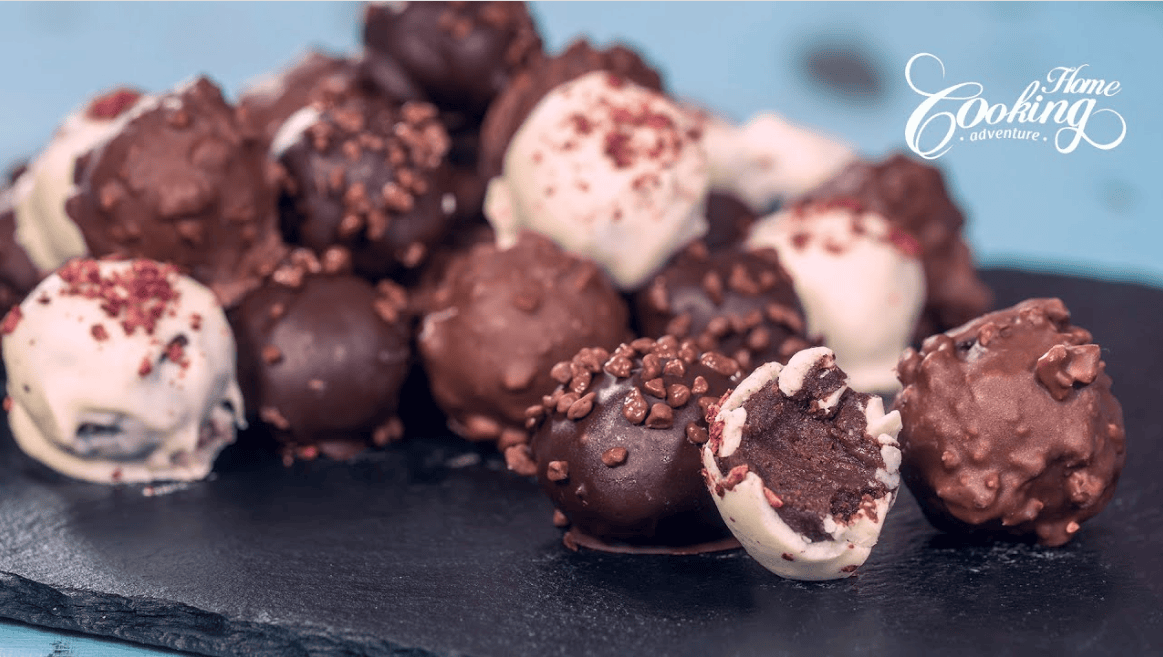 How to make Chocolate Cake Balls – Eggless Chocolate Cake Balls Recipe