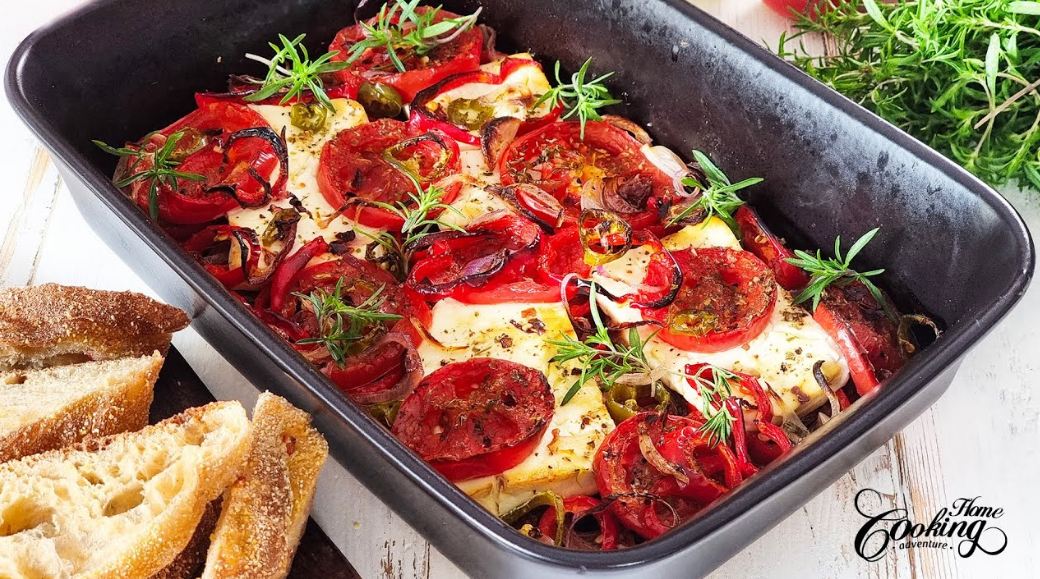 How to make Greek Baked Feta with Tomatoes – Recipe