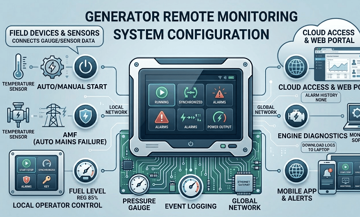 Generator Remote Monitoring System